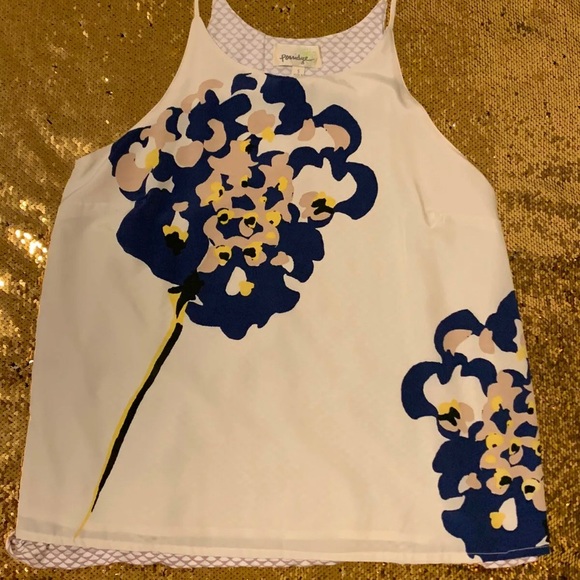 Anthropologie Porridge Women's Layered Tank  Sz S - Picture 1 of 5